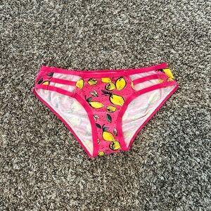 Pink Lemon Print underwear